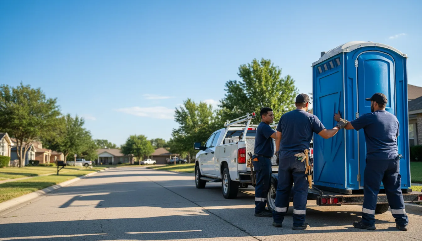 Portable Toilet Rental in Burlington, NJ near me